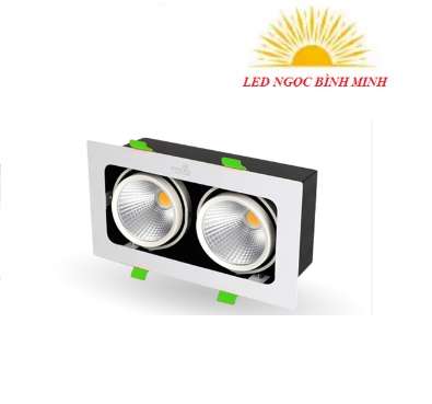 Đèn led hộp âm trần rọi Topaz
