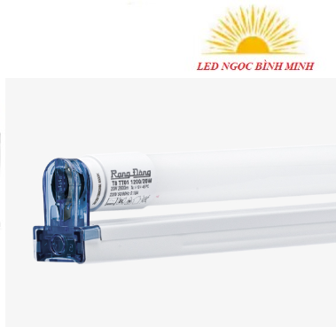 Bộ đèn LED Tuýp T8 1.2m 20W Thủy tinh