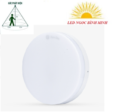 Đèn led ốp trần tròn cảm biến chuyển động – ánh sáng LN12.RAD 220/18W (HL)